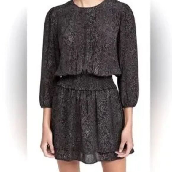 Rails Inez Dress Slate Python Print Size XS - Picture 2 of 13